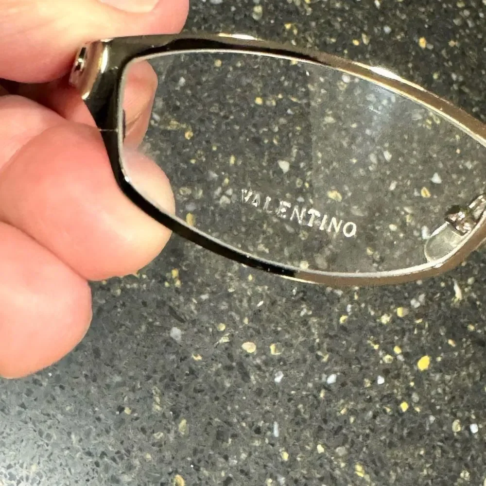 Valentino Brown & Azure Eyeglasses. Unisex.